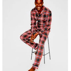 Boden flannel PJ set